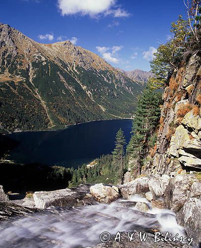 Tatry widok na Morskie Oko