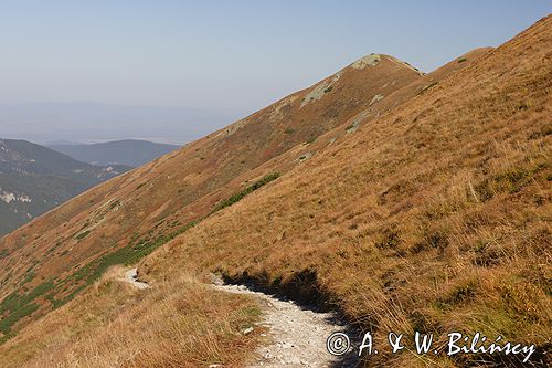Tatry jesień Ornak szlak pod Siwą Przełęczą