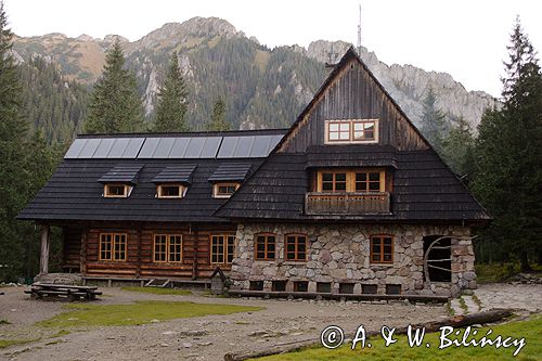 Tatry schronisko na Małej Polanie Ornaczańskiej