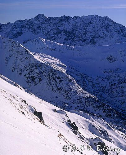 Tatry widok z Suchej Przełęczy