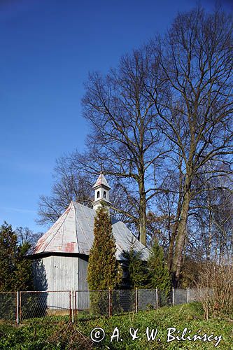 Temeszów, kaplica pw. Matki Bożej Ostrobramskiej z 1893 roku, Pogórze Dynowskie