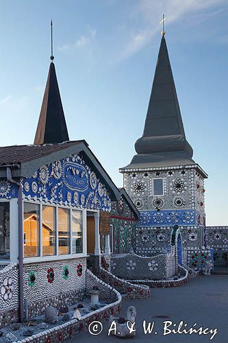 Thyborøn, "Dom muszelkowy", Sneglehuset. Snail Shell House. fot A&W Bilińscy bank zdjęc przyrodniczo podróżniczych