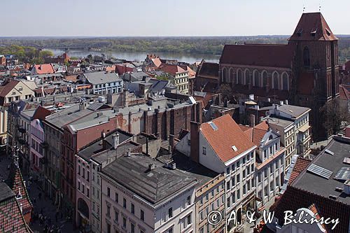 Toruń, Starówka, panorama