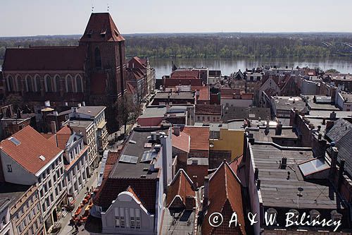 Toruń, Starówka, panorama