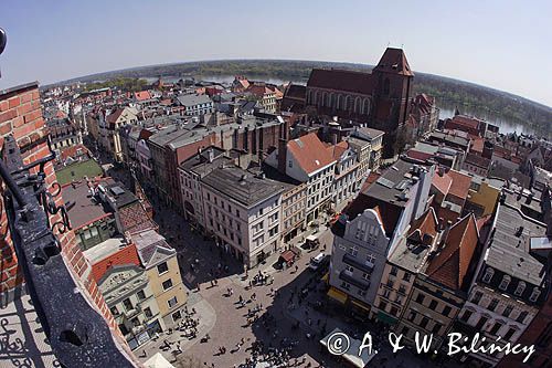 Toruń, Starówka, panorama
