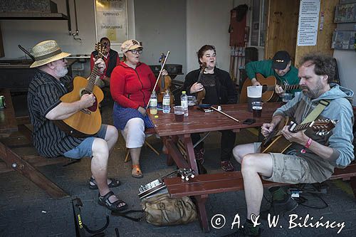 Tuno Festival 2015, wyspa Tuno, Dania, kuluarowe muzykowanie