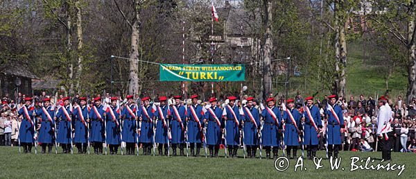 Grodzisko Dolne, Turki nad Sanem, Parada Straży Wielkanocnych, straż z Raniżowa, turki