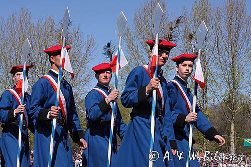 Grodzisko Dolne, Turki nad Sanem, Parada Straży Wielkanocnych, straż z Raniżowa, turki