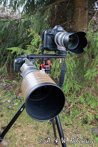 Uniqball UBH45XC z X-Cross Clamp oraz Gimbal Bridge 250 i Pano Clamb, głowica panoramiczna, głowica do statywu fotograficznego