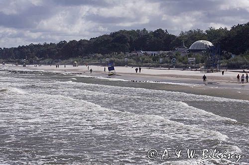 Ustka plaża