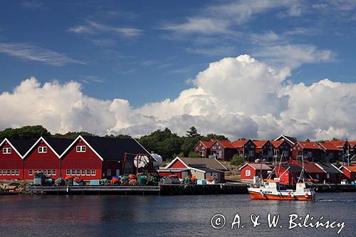 Utgardskilen, Utgardskilen, wieś rybacka, Skagerrak, Południowa Norwegia, Ytre Hvaler Park Narodowy