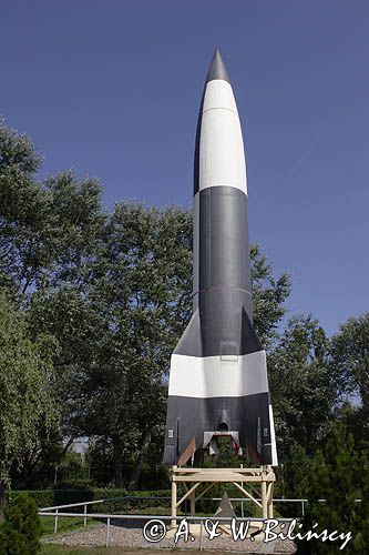 Peenemünde na wyspie Uznam, muzeum - hitlerowski zakład budowy pocisków rakietowych V-1 i V-2, wyspa Uznam, Niemcy
