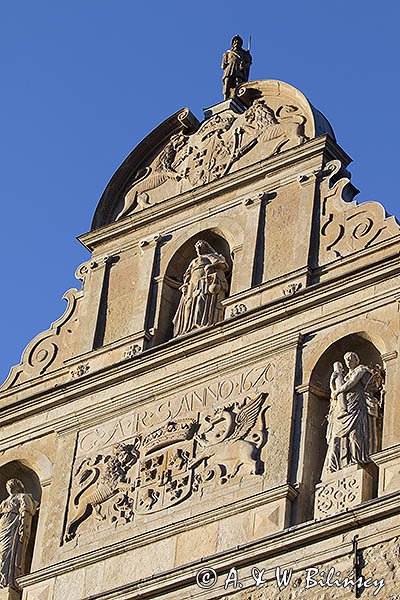 Zamek Vadstena nad jeziorem Vattern, Szwecja