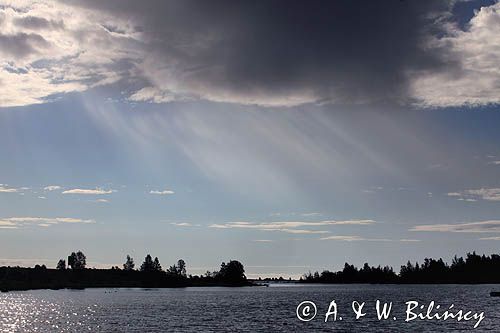 virga na wyspie Valassaaret, Archipelag Kvarken, Finlandia, Zatoka Botnicka