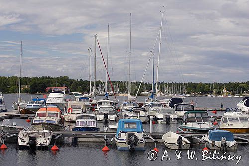 port jachtowy - marina w Vastervik, Szkiery Szwedzkie, Szwecja