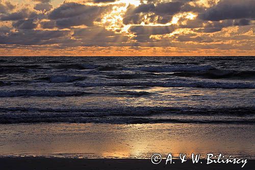 plaża w Ventspils, Windawa, Bałtyk, Łotwa seaside, Ventspils, Latvia