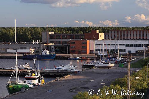 port jachtowy Ventspils, Łotwa Ventspils harbour, Latvia