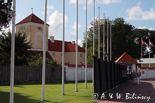 zamek w Ventspils, Windawa, Łotwa Ventspils castle, Latvia
