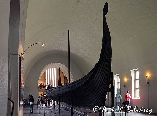 Muzeum Łodzi Wikingów, Vikingskipshuset, Oslo, półwysep Bygdoy, Południowa Norwegia