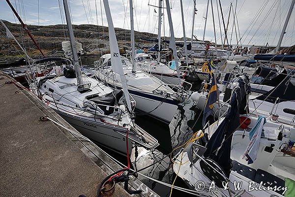 Port na wyspie Vinga, Szwecja Zachodnia, Kattegat