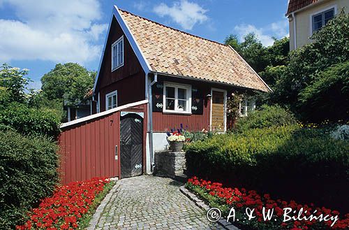 Domek w Visby na Gotlandii