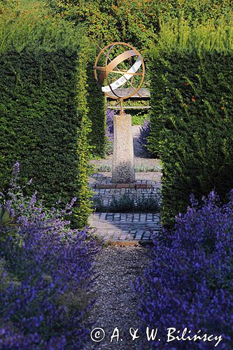 Ogród botaniczny, park miejski w Vordingborg, Storstrommen, Zelandia, Dania