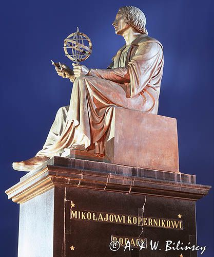 Warszawa. Pomnik Mikołaja Kopernika