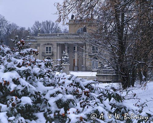 Warszawa, Łazienki Królewskie, Pałac na Wodzie