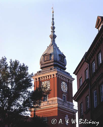 Warszawa, Zamek Królewski, wieża
