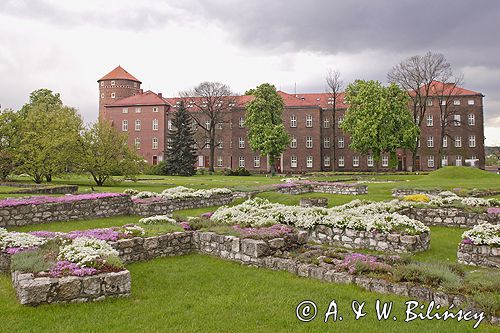 Cracow Wawel Budynek dawnego szpitala austr.
