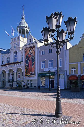 Wejherowo rynek i ratusz