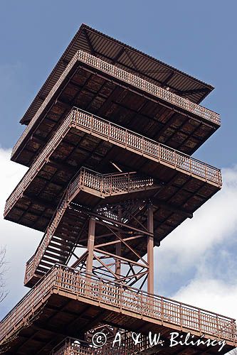 Wieżyca, wieża widokowa, Kaszubski Park Krajobrazowy, Kaszuby