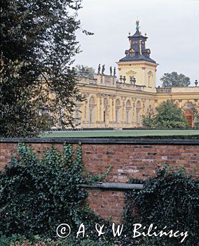 Zespół parkowo - pałacowy Wilanów w Warszawie