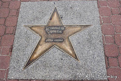 Władysławowo, Aleja Gwiazd Sportu, Zbigniew Boniek