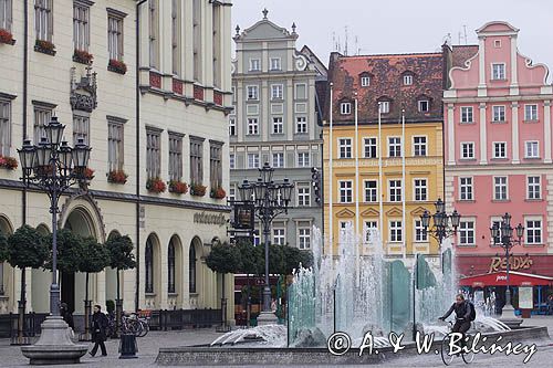 Wrocław, Stare Miasto, fontanna na Rynku