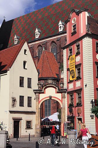 Wrocław, kamienice Jaś i Małgosia