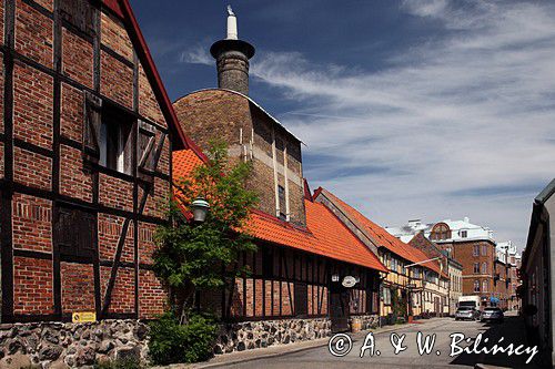 Ystad, stare miasto, Szwecja Południowa, Skania, Bałtyk