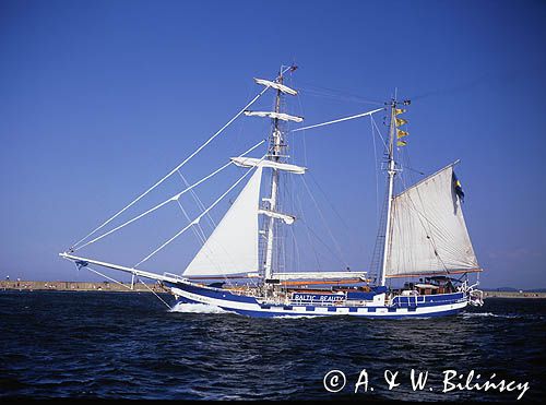 żaglowiec Baltic Beauty podczas zlotu żaglowców w roku 2007 w Szczecinie, Tall Schip Races