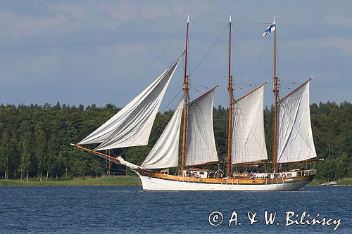 żaglowiec, Archipelag Turku, Finlandia