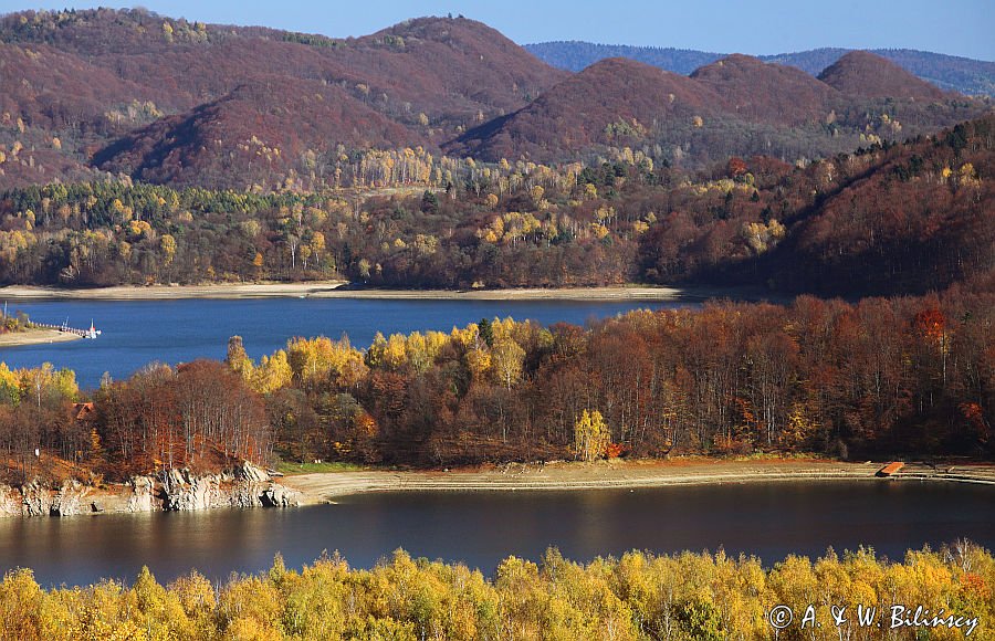 Zalew Soliński, Polańczyk, Bieszczady