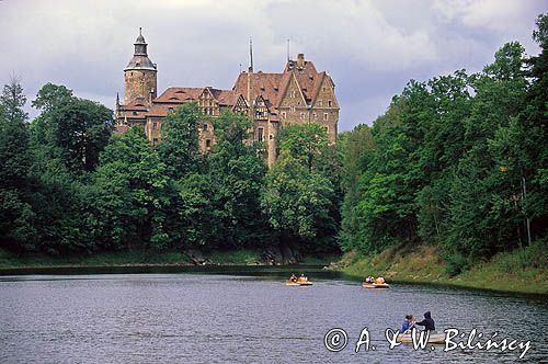 zamek Czocha, Zalew Leśniański na Kwisie Czocha castle