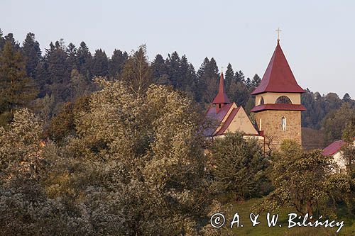 Zalew Soliński, Bieszczady, w Zawozie, Zawóz, kościół