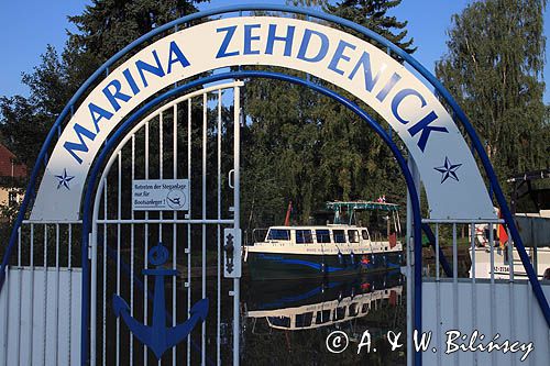 marina Zehdenick, Obere Havel Wasser Strasse, Brandenburgia, Niemcy