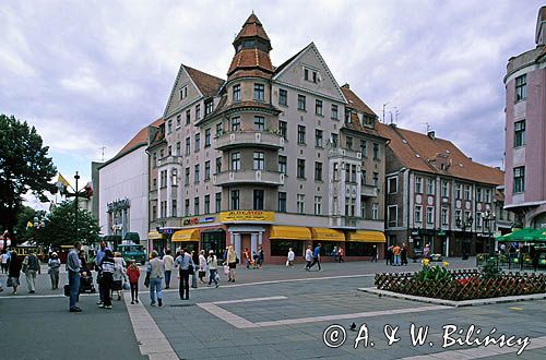 Zielona Góra, deptak