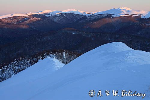 na Połoninie Caryńskiej, Bieszczady