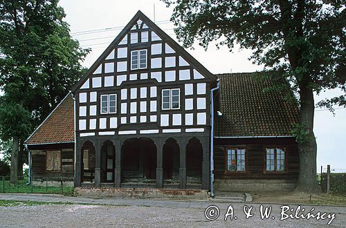 żulławski dom podcieniowy, Nowy Staw, żuławy