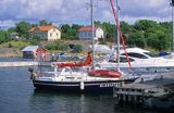 Port jachtowy w Degerby na Alandach, Finlandia