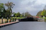 śluza Albert Lock, kanał Jamestown Canal, obejście rzeki Shannon, rejon Górnej Shannon, Irlandia