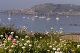 zatoka Braye na wyspie Alderney, Channel Islands, Anglia, Wyspy Normandzkie, Kanał La Manche