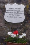 the Hammond Memorial na wyspie Alderney, Channel Islands, Anglia, Wyspy Normandzkie, Kanał La Manche, pomnik ku czci wymordowanych / także Polaków/ przez Hitlerowców w obozach pracy jenieckich z II wojny światowej